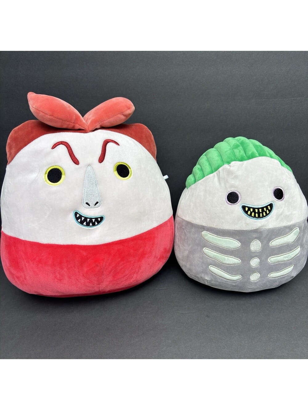 Squishmallow Nightmare Before Christmas LOCK AND BARREL Pair Halloween